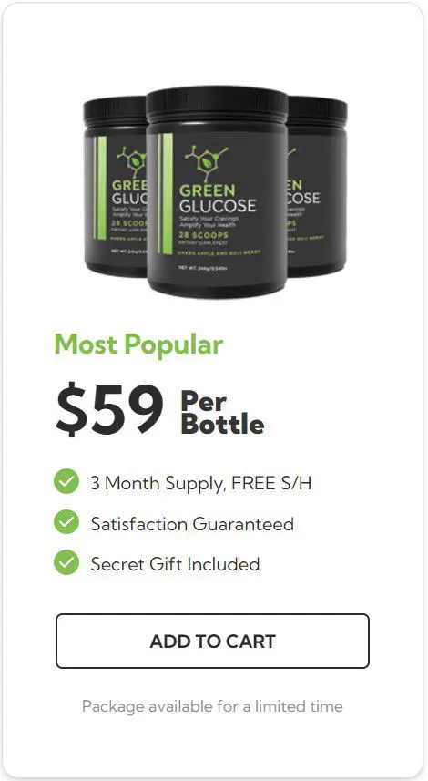 Green-Glucose-3-jars-price-just $59/Bottle Only!